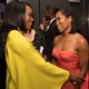 Angela Bassett, Regina King, 2016 Emmy Awards, Candids